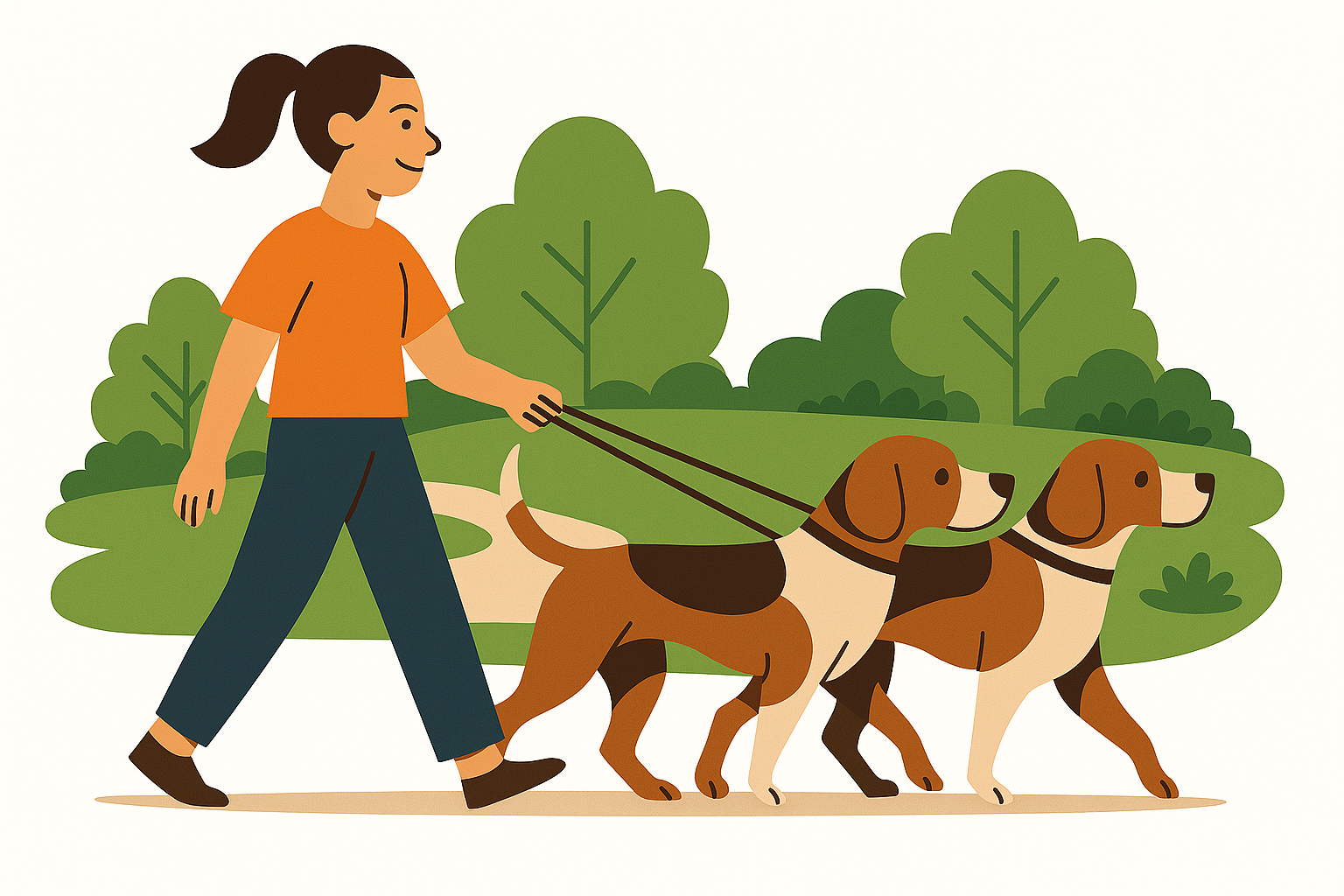 Neighborhood Walk + Second Dog